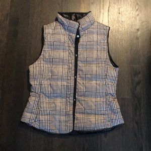 EUC, tweed puffer vest